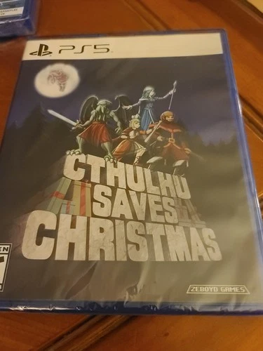 Cthulhu Saves Christmas NEW *Playstation 5* PS5 US Release