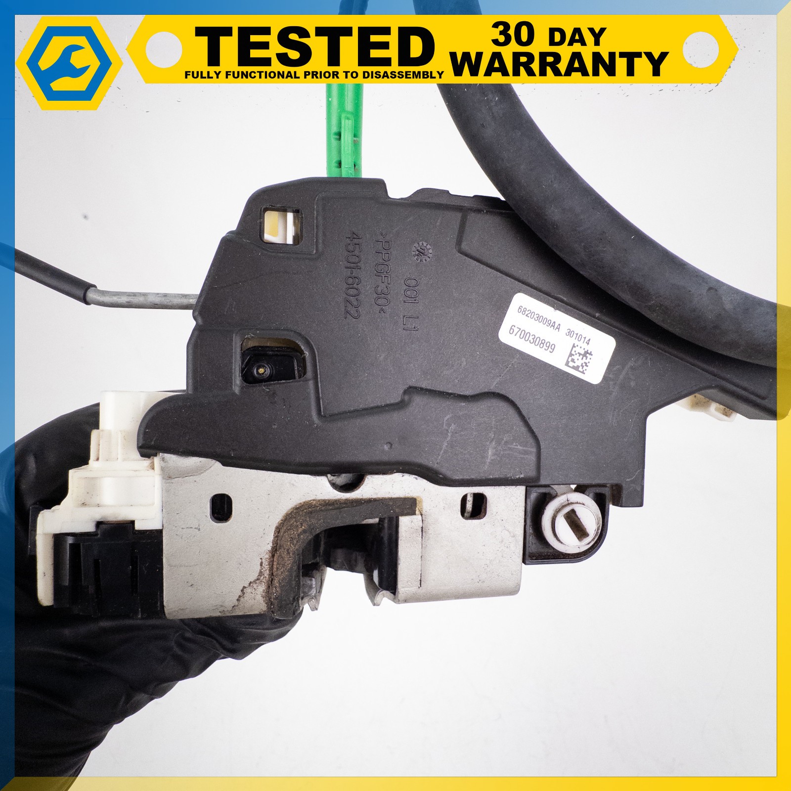 14-17 MASERATI GHIBLI REAR LEFT DRIVER SIDE DOOR LOCK LATCH ACTUATOR OEM