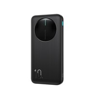 Powerbank 10000Mah 22,5W USB-A USB-C Mit Digitalanzeige - Schwarz