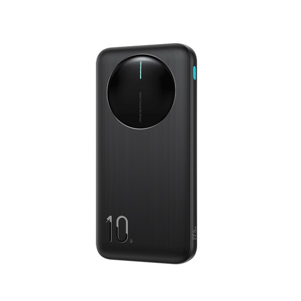 Powerbank 10000Mah 22,5W USB-A USB-C Mit Digitalanzeige - Schwarz-image