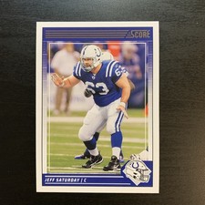 2024 Score Football - Jeff Saturday - Indianapolis Colts - #125