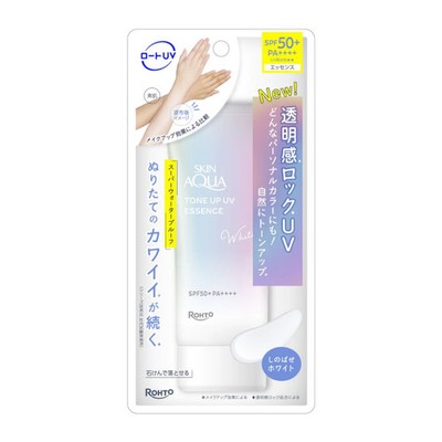 [MENTHOLATUM] Skin Aqua WHITE Tone Up UV Essence Sunscreen SPF50+ PA++++ 70g NEU