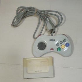 Sega Saturn HST-3220 Console Controller Power Memory 4 Games Tested