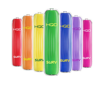 HQD Surv Wave 600 Züge alle Sorten mit Nikotin einweg EShisha to go Vape 18mg