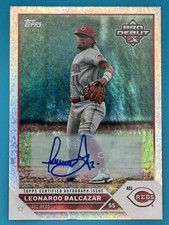 2023 Topps Pro Debut Leonardo Balcazar Auto #PD-190 /199 ACL Reds
