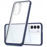 Hurtel Case Silikon Cover FÜR Samsung Galaxy S23+ MIT Rahmen Klar 3IN1