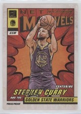 2021 Donruss Net Marvels Press Proof Gold Foil Black Text Stephen Curry #7 00zd