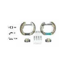 Mâchoire de frein Chevrolet MATIZ