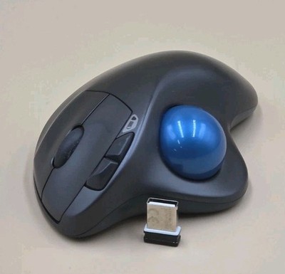 Logitech M570 Wireless Trackball Mouse w/ Nano USB Receiver Dongle