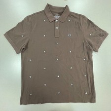 Vineyard Vines Men's Embroidered Heritage 100 Cotton Pique Polo, Med - NWOT