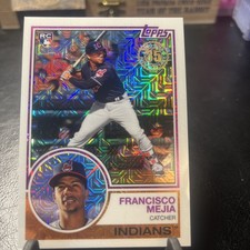 2018 Topps -Silver Pack 1983 Topps Design Chrome Series 1 Francisco Mejia #47 RC