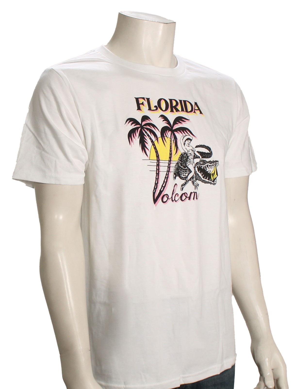 Футболка Volcom Florida белая новинка 4990₽