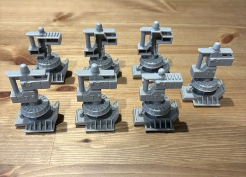 Star Wars Legacy Millennium Falcon Landing Gear Strut Part OEM Set of 7 Original