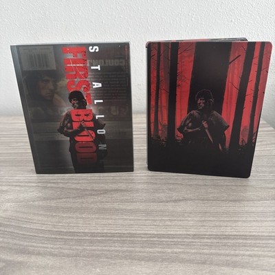 Rambo First Blood 4K UHD Blu-Ray Steelbook Special Edition W Slipcover