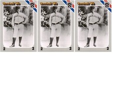 (3) 1990 Interpretive Marketing Baseball Wit #66 Cap Anson Card Lot