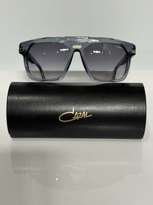 Cazal 8040 col. 003 Light Crystal Blue/gray Bold Acetate Men's