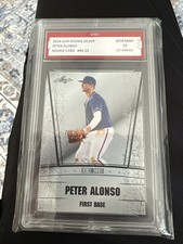 2017 Leaf Draft Peter Alonso (Pete Alonso) Rookie RS-23 Graded GEM MINT  10 💎