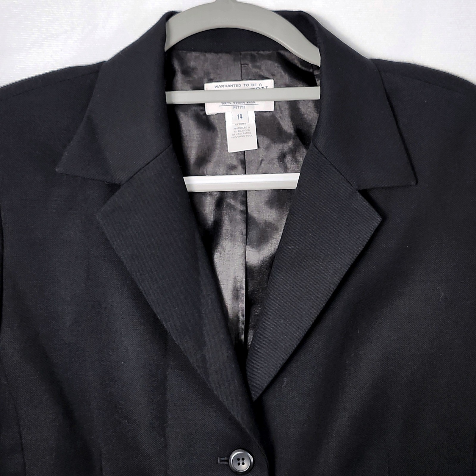 Pendleton 100% Virgin Wool Button Blazer Size 14 … - image 4