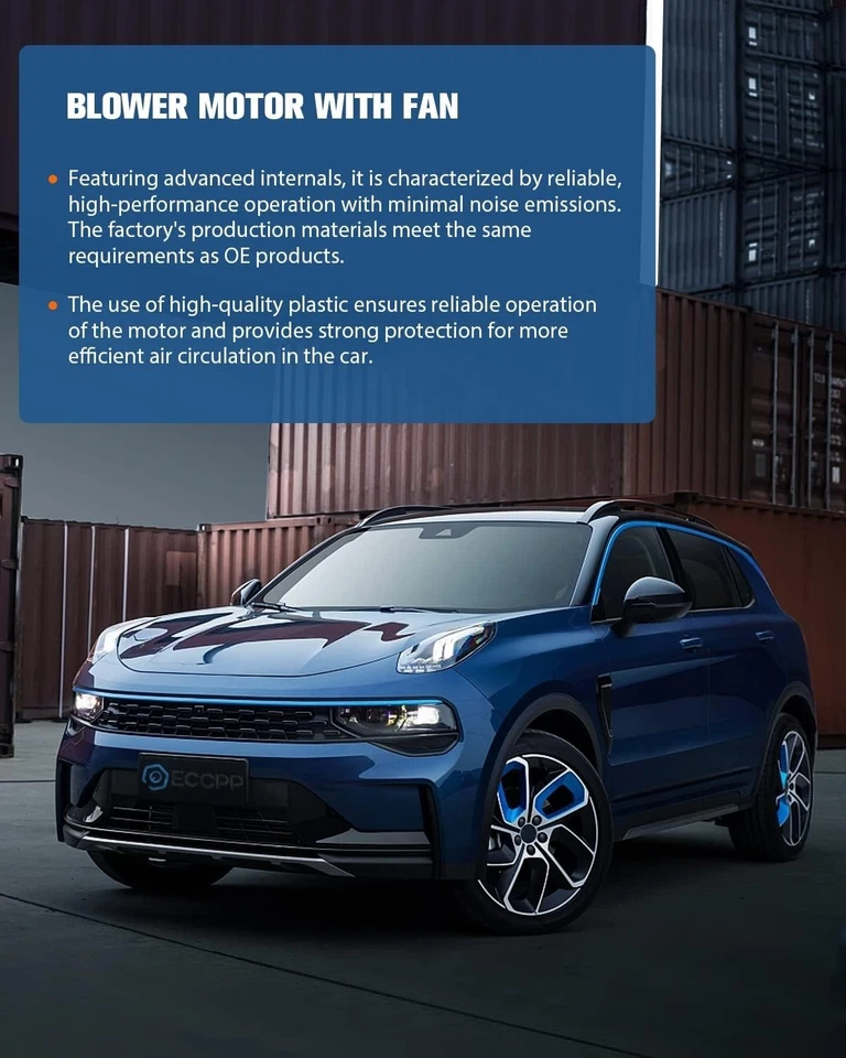 700203 HVAC Heater Blower Motor for Honda Toyota Ford Jeep Dodge Ram 1500 - Imagem 4 de 4