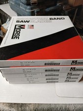 Lot of THREE NEW Morse Band Saw Blades  13' long by 1/2" wide