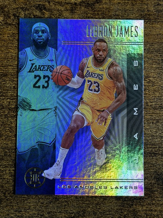 2019-20 Panini Illusions LeBron James #20 Lakers Exclusive Quantity