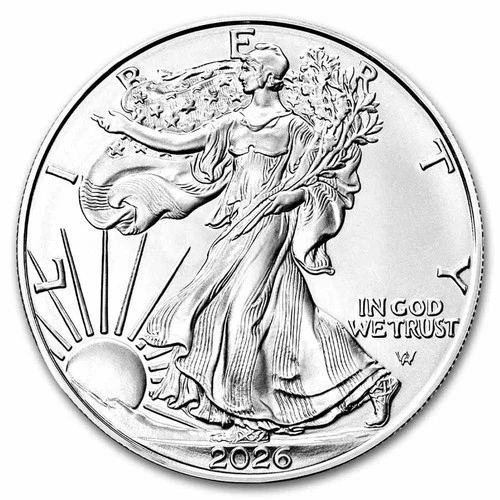 2026 1 oz American Silver Eagle Coin (BU)