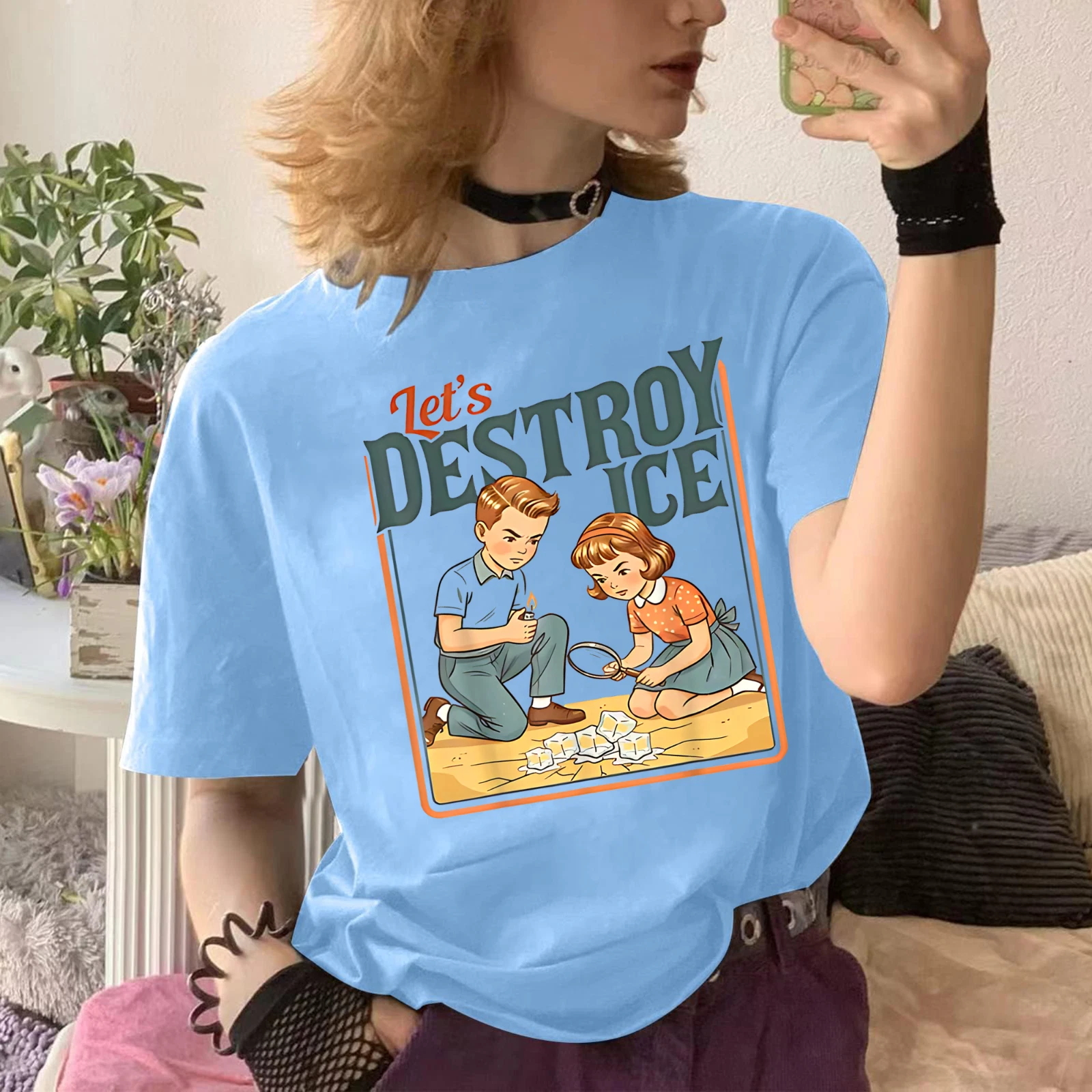 Abolish ICE Tees Let's Destroy Ice T-Shirt