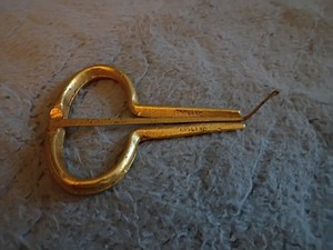 Vintage Mouth Harp Jaw Harp Metal Musical Instrument Made in England