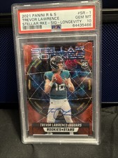 2021 Panini Rookies & Stars Stellar Rookies Trevor Lawrence #SR-1 Longevity (RC)