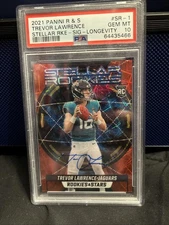 2021 Panini Rookies & Stars Stellar Rookies Trevor Lawrence #SR-1 Longevity (RC)