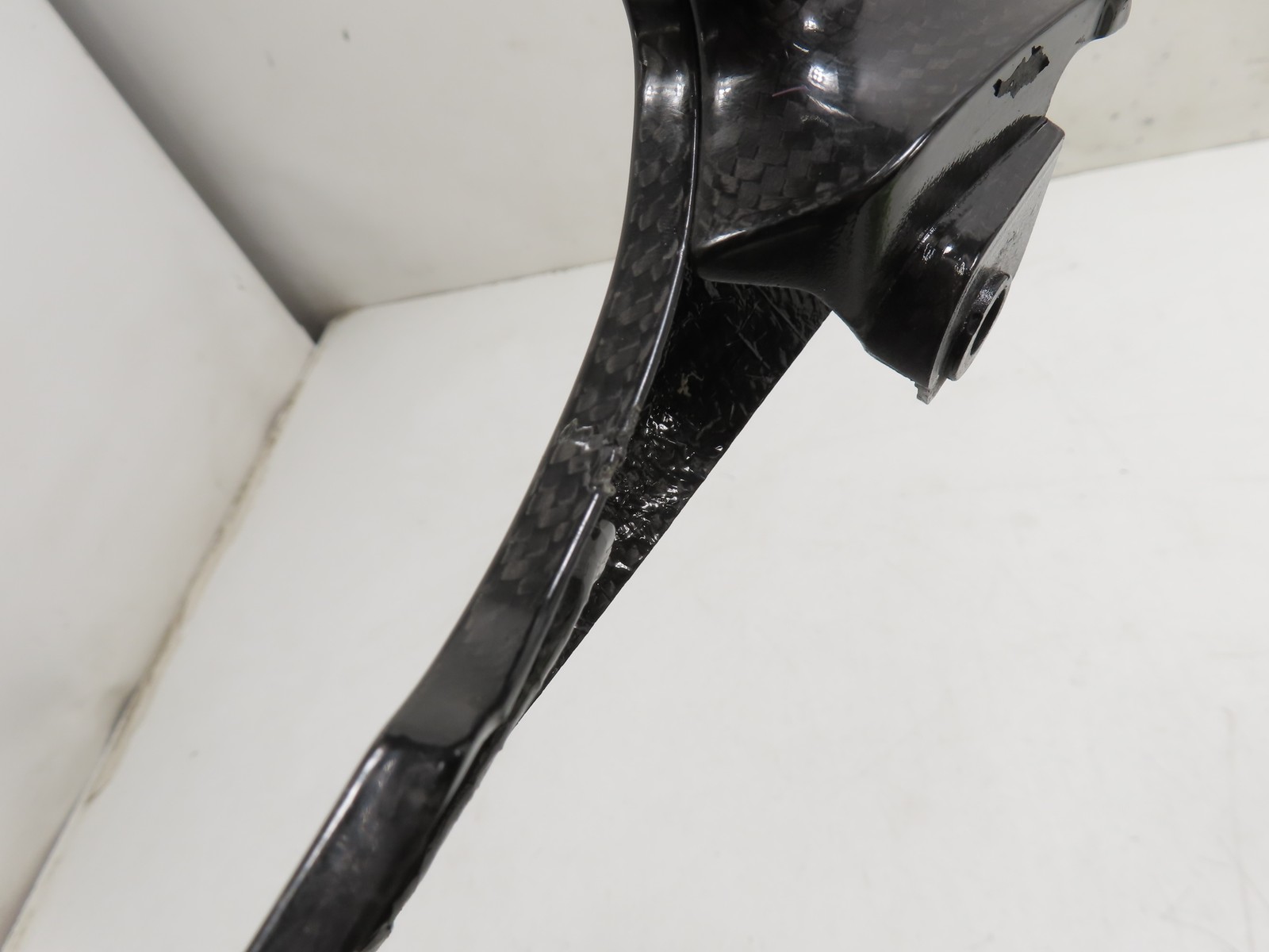 06 Lamborghini Gallardo Grab Handle Door Interior Carbon Fiber Left OEM 40086717