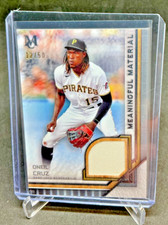 2023 Topps Museum Collection ONEIL CRUZ Jersey Patch 12/50 Pirates