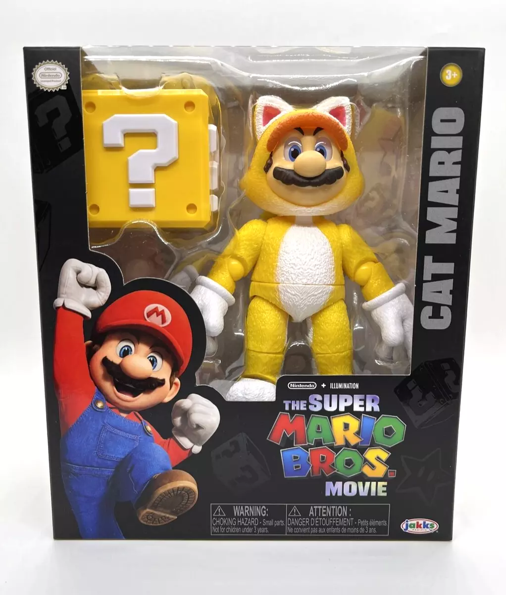 Nintendo The Super Mario Bros. Movie Cat Mario Action Figure