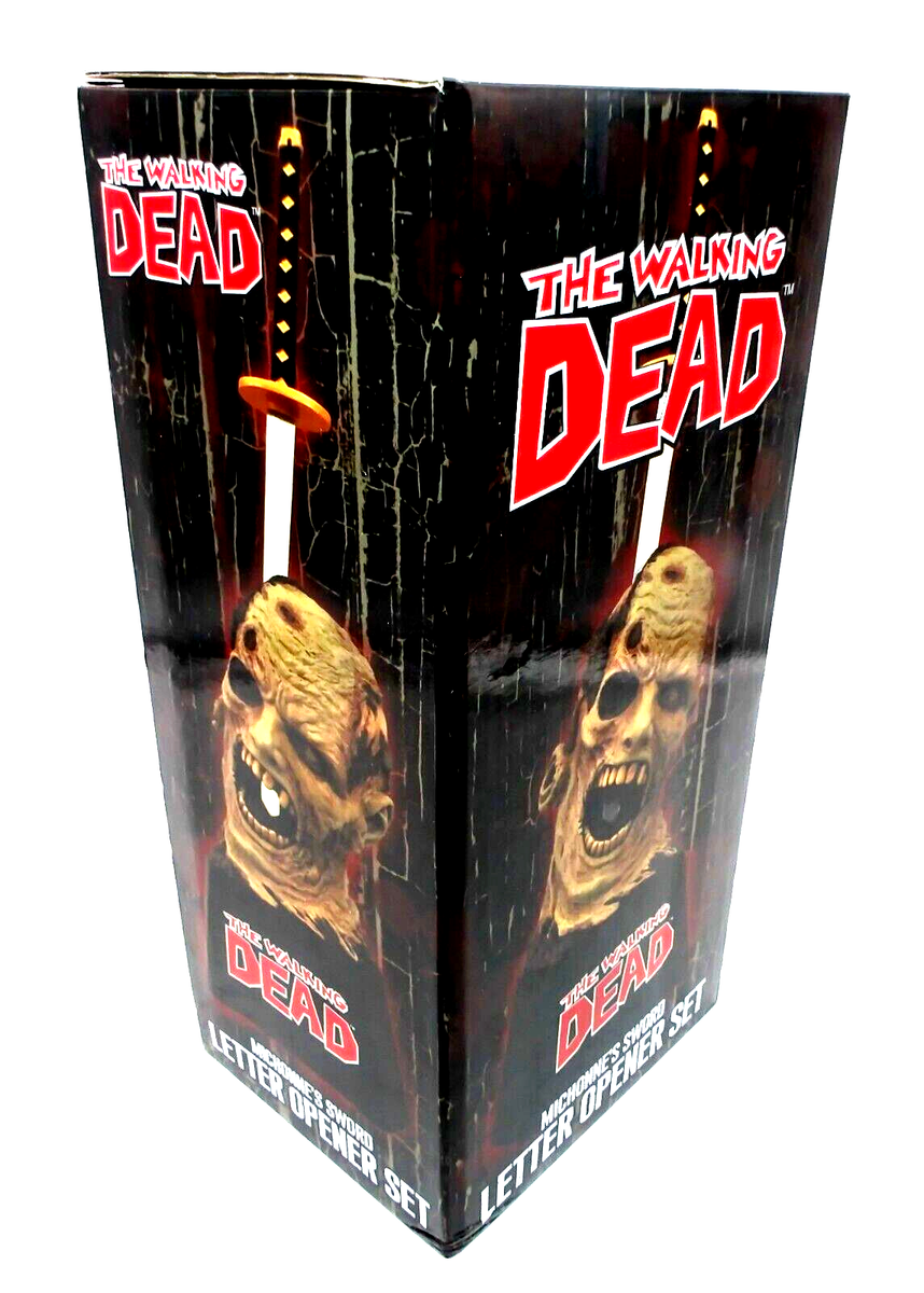 Vintage THE WALKING DEAD Bust/Statue Michonne's Sword Letter