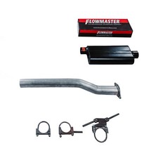 Direct Fit Dodge Ram 1500 19-25 3 Muffler Replacement Flowmaster 50 Delta Flow Direct Fit Dodge Ram 1500 19-25 3 Muffler Replacement Flowmaster 50 Delta Flow