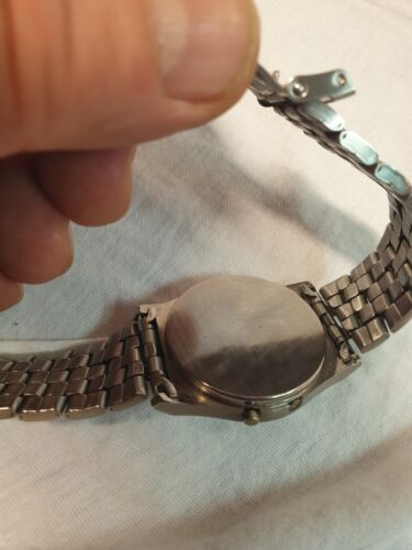 Bulova Quartz Vintage 70s 70s Wristwatch Stainless Steel LCD Digital Space Age Rare - Picture 4 of 20