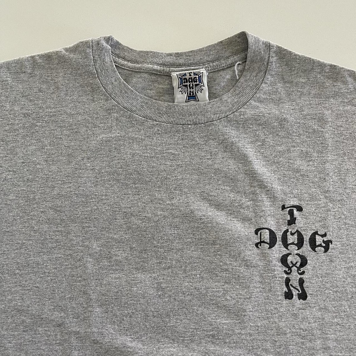 Vintage 90s Dogtown Skateboards T Shirt Grey Skate Large Vintage 90s Dogtown Skateboards T Shirt Grey Skate Large