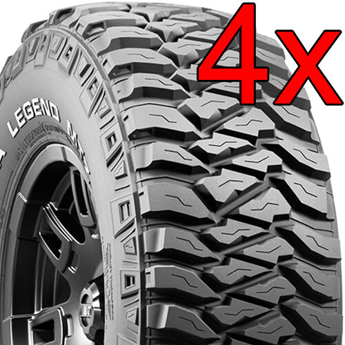 [4x] Mickey Thompson Baja Legend MTZ Mud LT285/75R16 126/123Q Load:E On ...