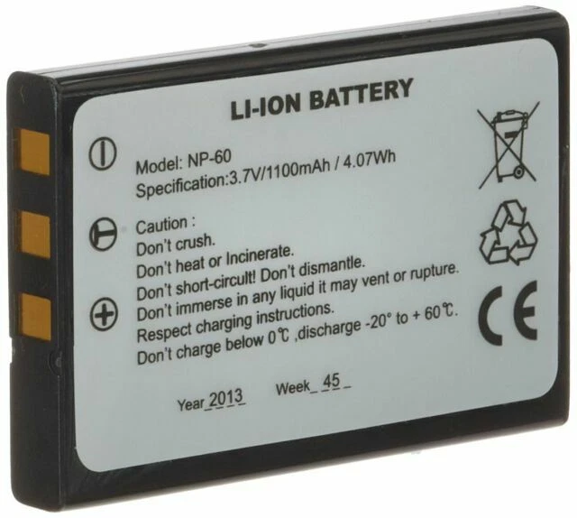 Falk IBEX 30 IBEX 40, Akku NP60 , Ladegerät, Tasche Original - Bild 4 von 4