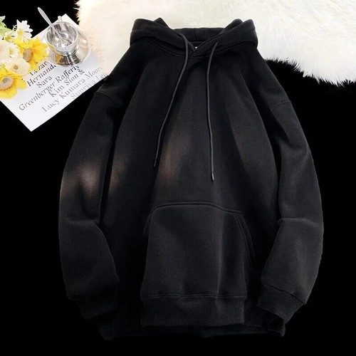 Mens Hoodie Hooded Sweatshirt Classic Pullover Hoody Sport Work Casual Jumper - Bild 8 von 21
