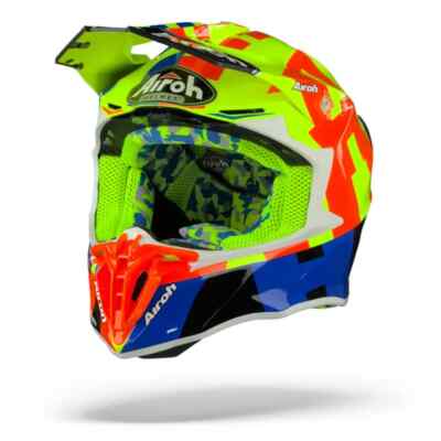 Airoh Twist 2.0 Rahmen gelb Motocross Helm Offroad Enduro Quad Dirtbike MX