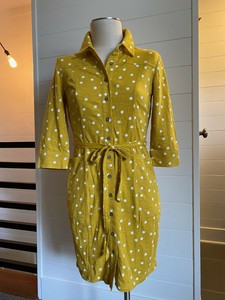 boden mustard dress