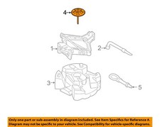 Ford Oem 15-25 Mkz Jack Components-storage Tray Retainer Ds7z1424b Ford Oem 15-25 Mkz Jack Components-storage Tray Retainer Ds7z1424b