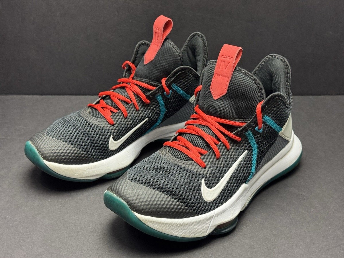 Nike Lebron Witness IV Black/White-Chili Red BV7427-005 Men Size 11.5 Basketball Nike Lebron Witness IV Basketball Shoes BV7427-005 Black Red  main image 3