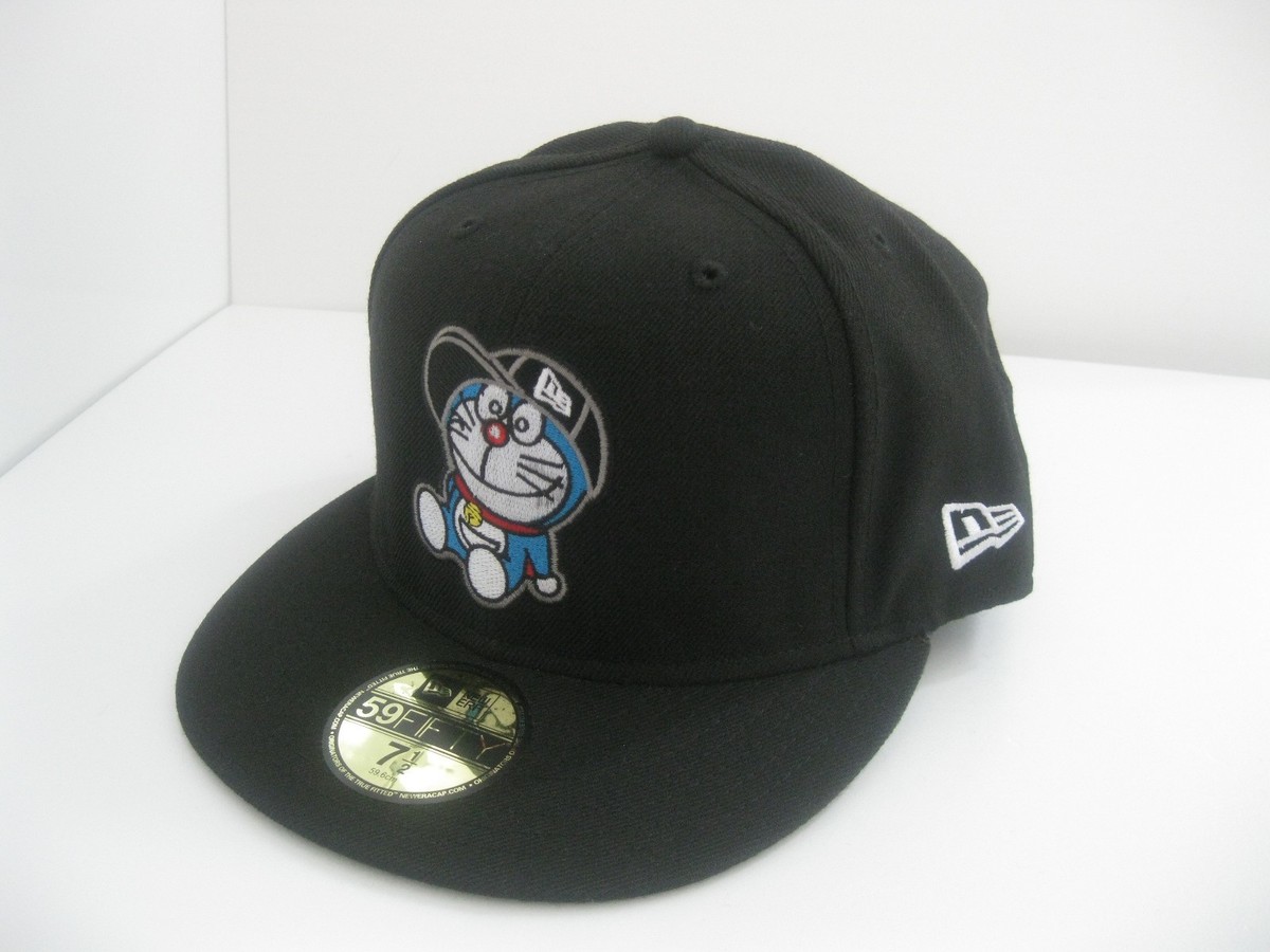 New Era 59fifty DORAEMON cap Japan animation - blue/black | eBay