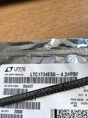 Linear Batterie Ladegerät Controller LTC1734ES6-4.2 Linear Tech 5 Stück 6,95£ H1173