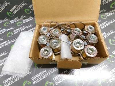NEW Box of 10 Lock-tite MCE-8 1/2 Nipple Pressure Cap E Series