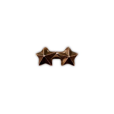 Star 3/16'' Double Bronze Ribbon Device (each)