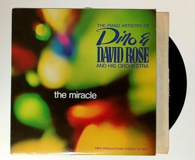 The Piano Artistry Of Dino & David Rose - The Miracle - Vinyl 12'' 33 RPM 