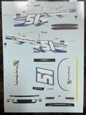 2021 Custom Jeremy Clements #51 First Pacific Funding 1/64 Waterslide Decals NXS